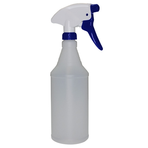 Botellas de cuarto con rociador resistente